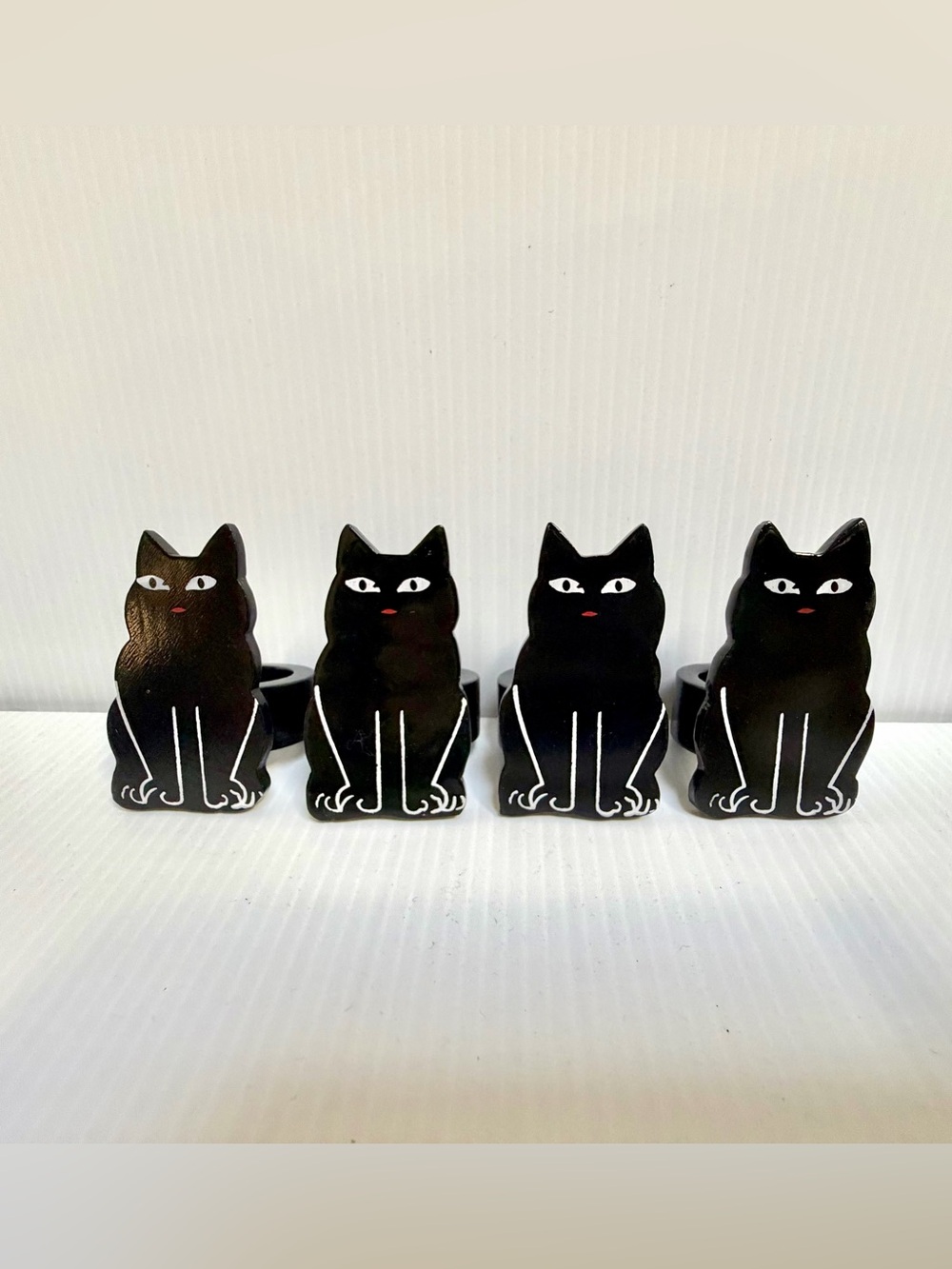 Black Cat Napkin Rings